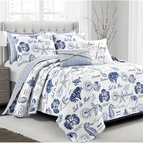 Nautical Queen Comforters & Sets 84 Results Sort by Recommended Size Queen Product Styles Nautical 3 Sizes Adelyn Plaid Comforter Set with Bed Sheets by Breakwater Bay From 64. . Nautical bedding queen
